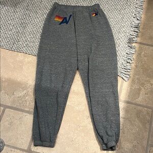 Aviator Nation Charcoal Gray Sweatpants